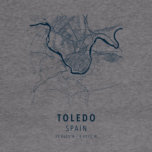 toledo simple map by boy cartograph